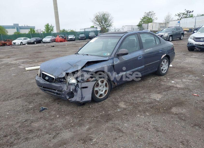 Photo 2 of 2002 Hyundai Elantra GLS (VIN KMHDN45D62U449079)