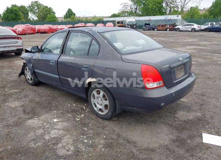 Photo 3 of 2002 Hyundai Elantra GLS (VIN KMHDN45D62U449079)