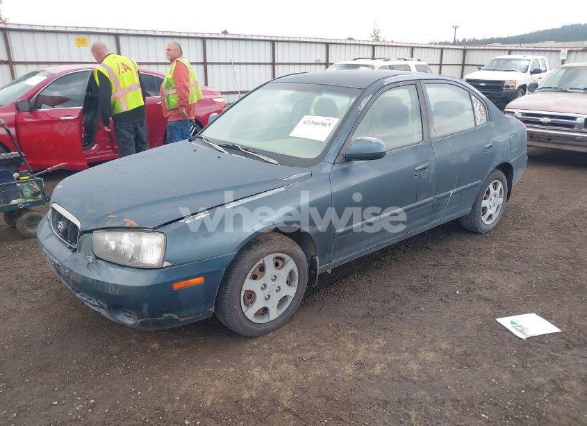 Photo 2 of 2001 Hyundai Elantra GLS (VIN KMHDN45D81U040872)