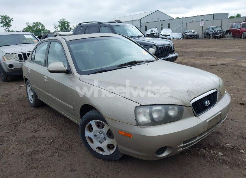 2001 Hyundai Elantra GLS (VIN KMHDN45D91U230812) main photo