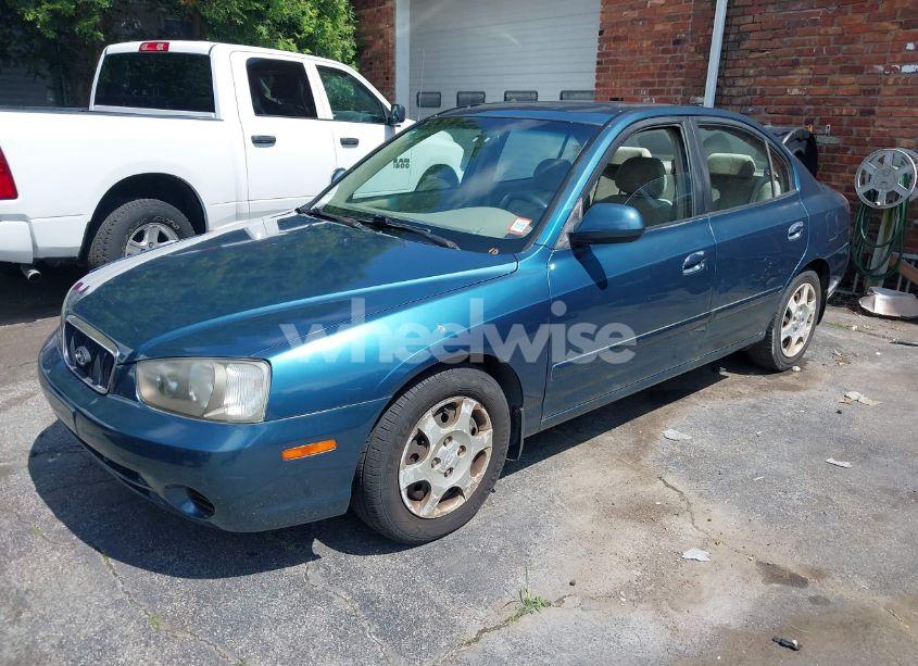 Photo 2 of 2001 Hyundai Elantra GLS (VIN KMHDN45DX1U121291)