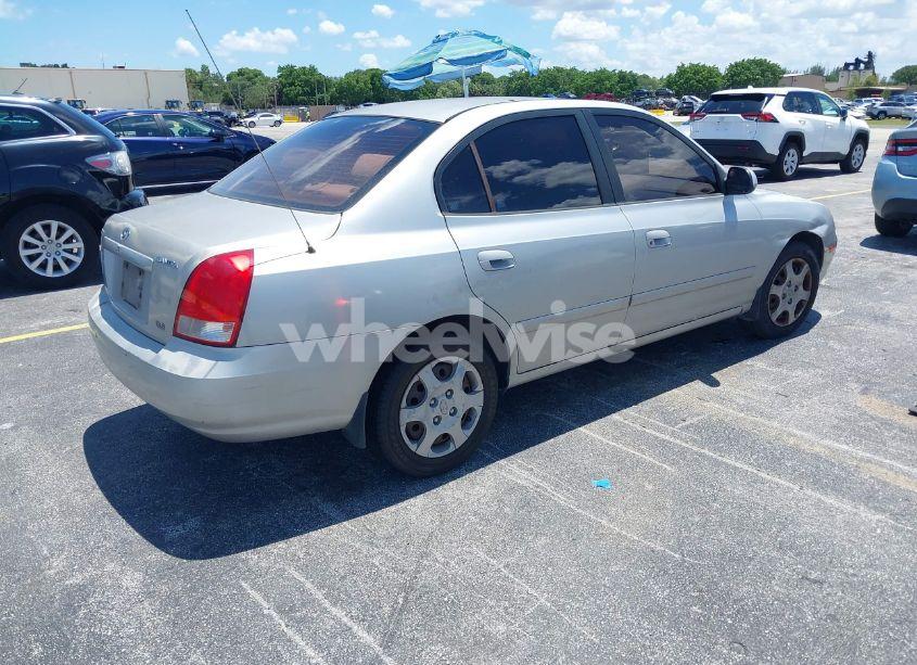 Photo 4 of 2002 Hyundai Elantra GLS (VIN KMHDN45DX2U310539)