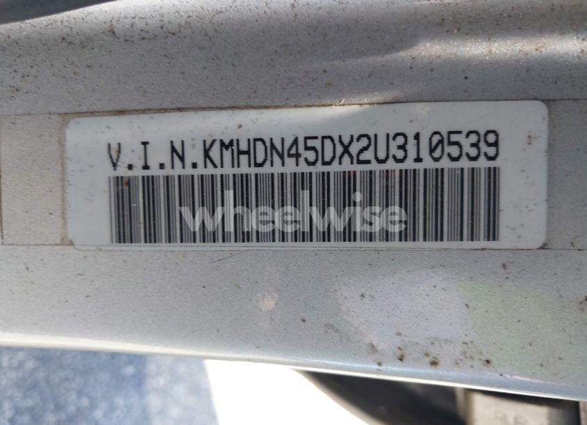 Photo 9 of 2002 Hyundai Elantra GLS (VIN KMHDN45DX2U310539)