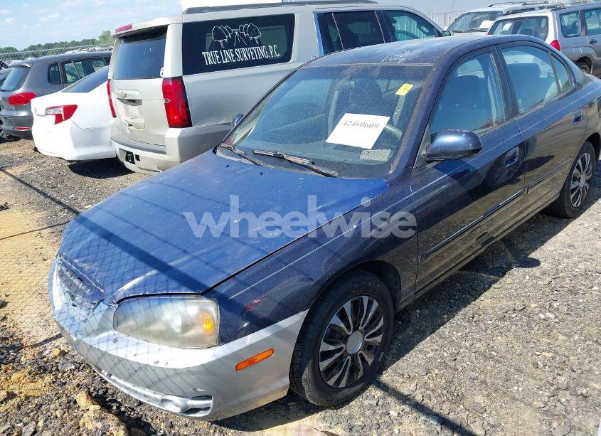 Photo 2 of 2005 Hyundai Elantra GLS/GT (VIN KMHDN46D15U144091)