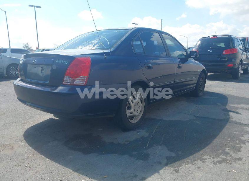 Photo 4 of 2005 Hyundai Elantra GLS/GT (VIN KMHDN46D25U070079)