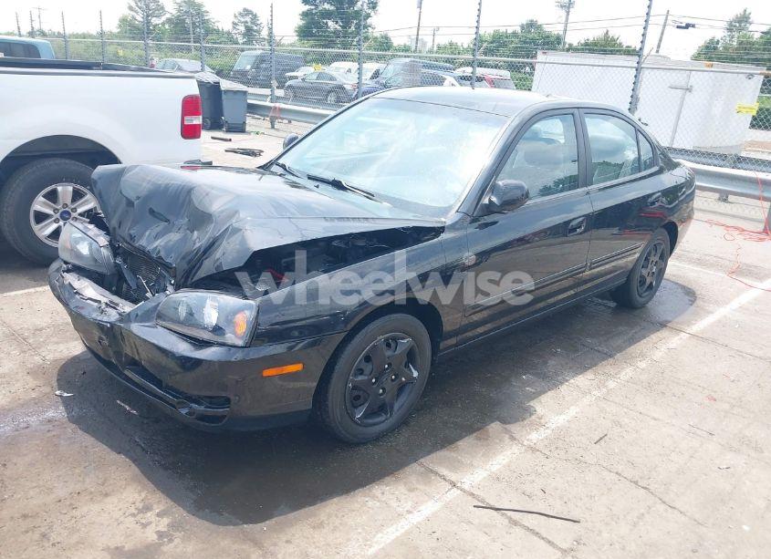 Photo 2 of 2005 Hyundai Elantra GLS/GT (VIN KMHDN46D25U130961)