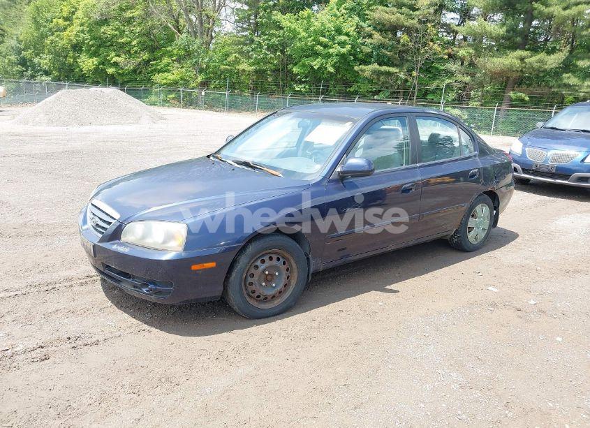 Photo 2 of 2005 Hyundai Elantra GLS/GT (VIN KMHDN46D35U072343)