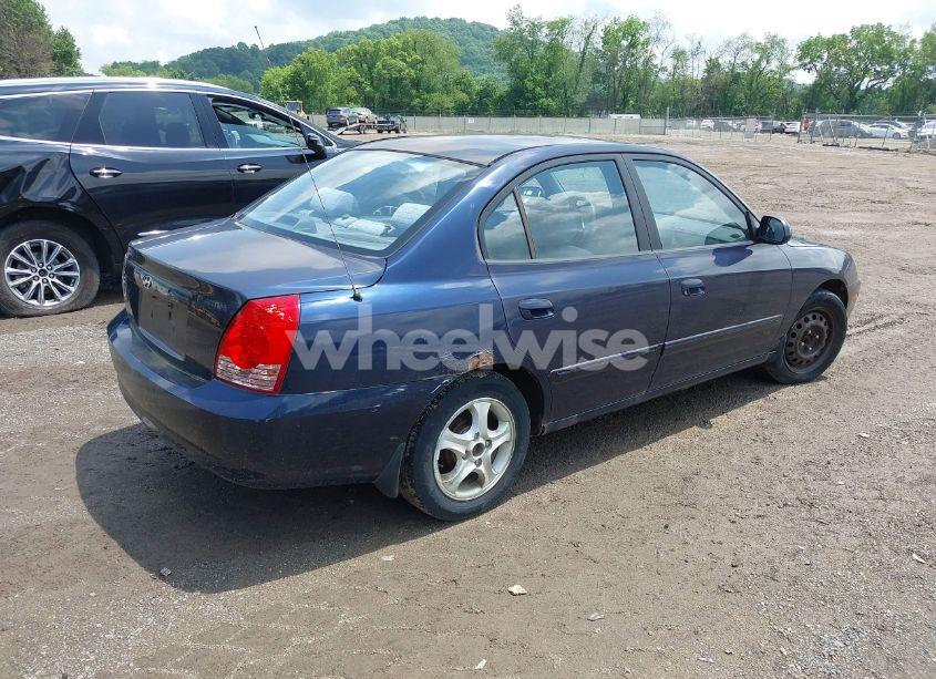 Photo 4 of 2005 Hyundai Elantra GLS/GT (VIN KMHDN46D35U072343)