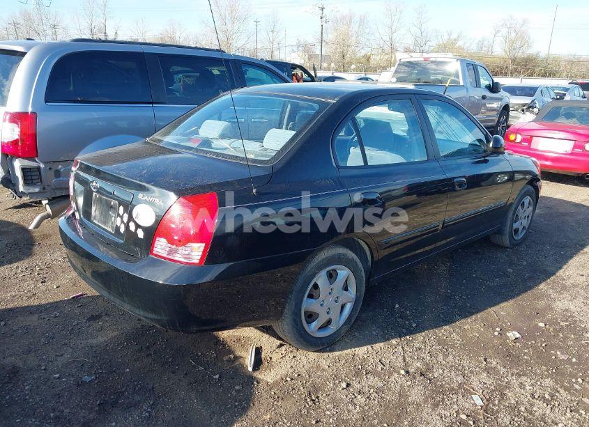 Photo 4 of 2005 Hyundai Elantra GLS/GT (VIN KMHDN46D35U098621)