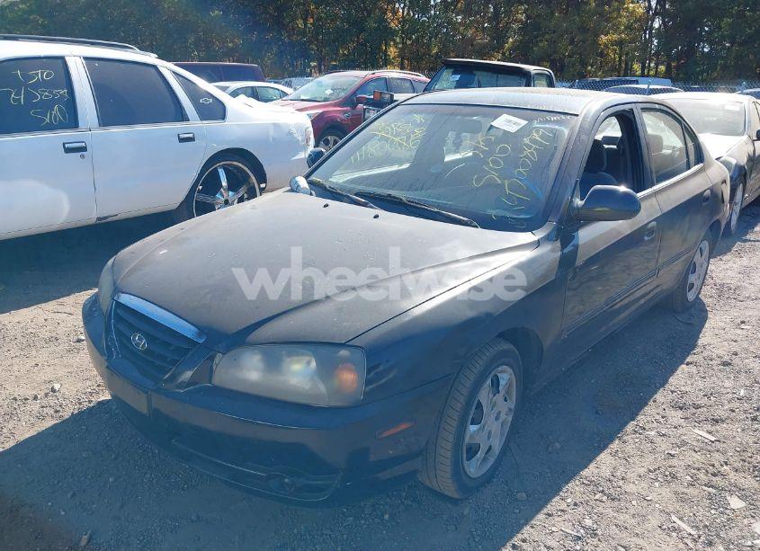 Photo 2 of 2005 Hyundai Elantra GLS/GT (VIN KMHDN46D55U975433)