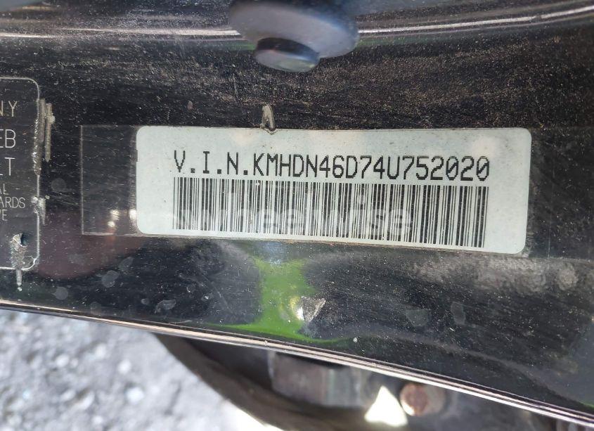 Photo 9 of 2004 Hyundai Elantra GLS/GT (VIN KMHDN46D74U752020)