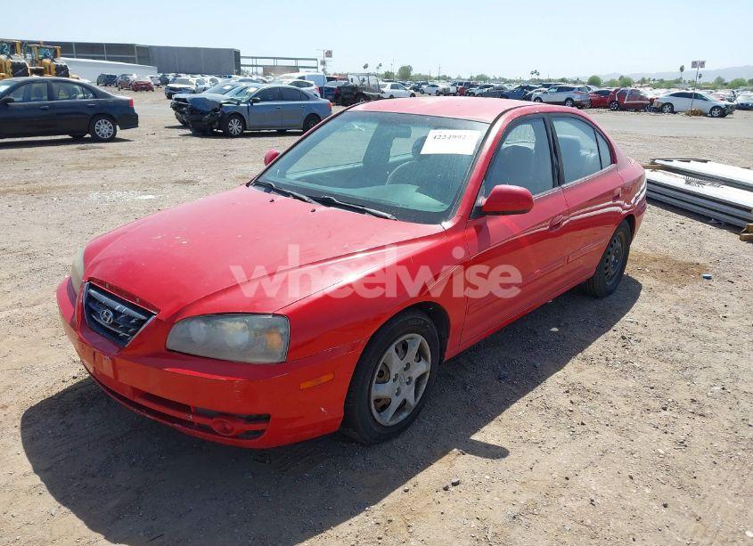 Photo 2 of 2005 Hyundai Elantra GLS/GT (VIN KMHDN46D75U000383)