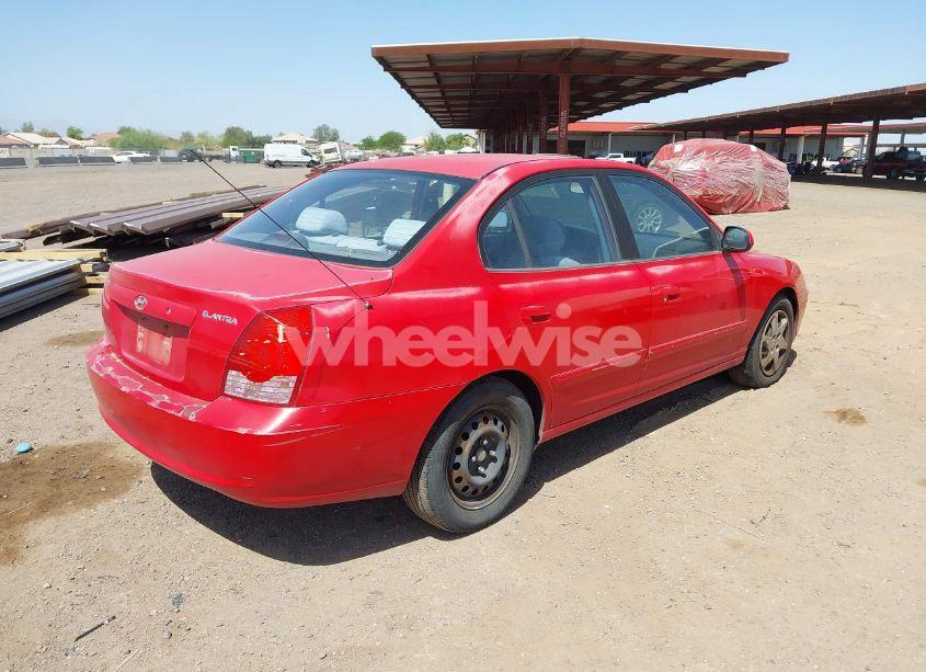 Photo 4 of 2005 Hyundai Elantra GLS/GT (VIN KMHDN46D75U000383)