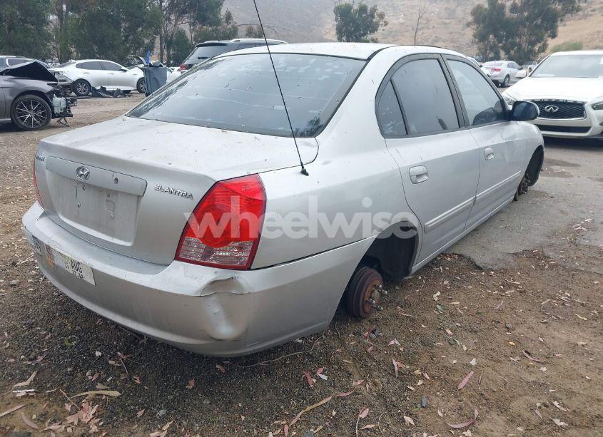 Photo 4 of 2004 Hyundai Elantra GLS/GT (VIN KMHDN46D94U824707)