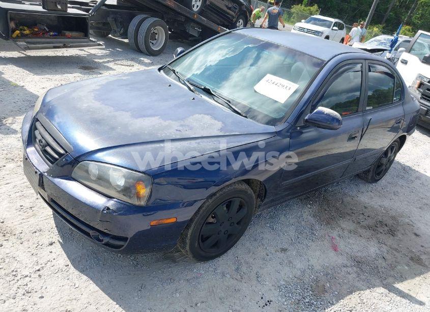 Photo 2 of 2005 Hyundai Elantra GLS/GT (VIN KMHDN46D95U981834)