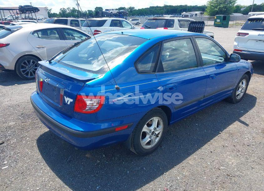 Photo 4 of 2004 Hyundai Elantra GT (VIN KMHDN56D14U128168)