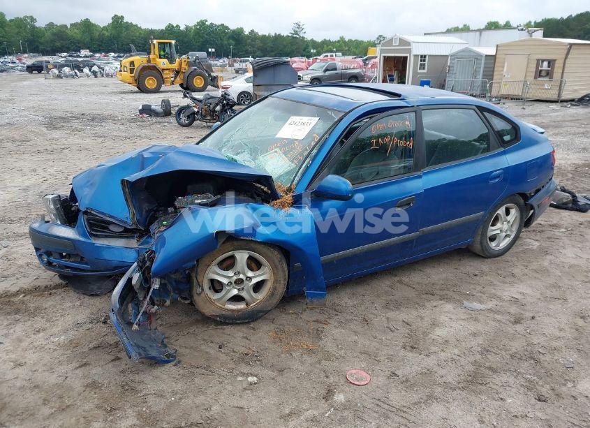 Photo 2 of 2005 Hyundai Elantra GLS/GT (VIN KMHDN56D45U162574)