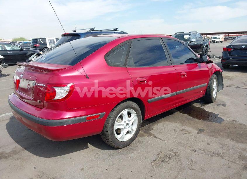 Photo 4 of 2005 Hyundai Elantra GLS/GT (VIN KMHDN56D95U140327)