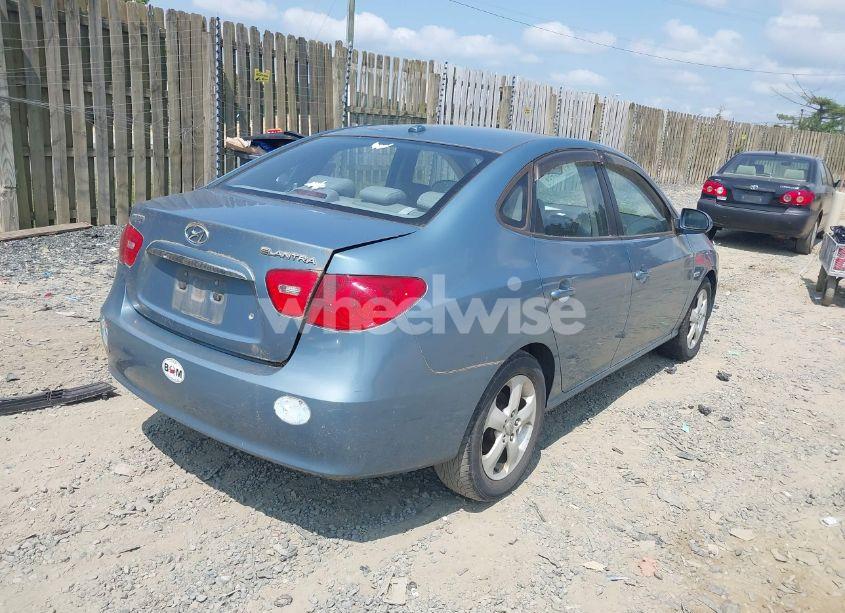 Photo 4 of 2007 Hyundai Elantra GLS/LIMITED/SE (VIN KMHDU46D27U224733)