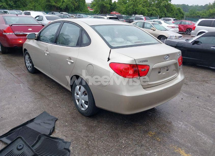 Photo 3 of 2007 Hyundai Elantra GLS/LIMITED/SE (VIN KMHDU46D37U051109)
