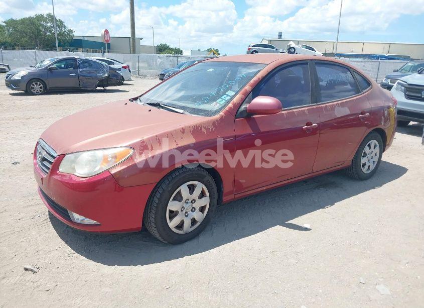 Photo 2 of 2008 Hyundai Elantra GLS/SE (VIN KMHDU46D38U344672)