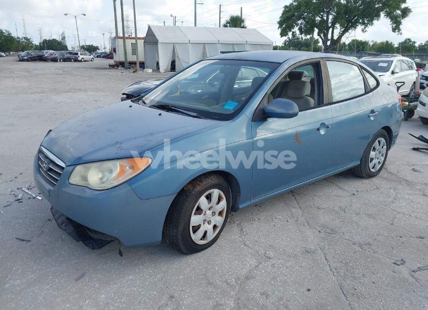 Photo 2 of 2007 Hyundai Elantra GLS/LIMITED/SE (VIN KMHDU46D57U162616)