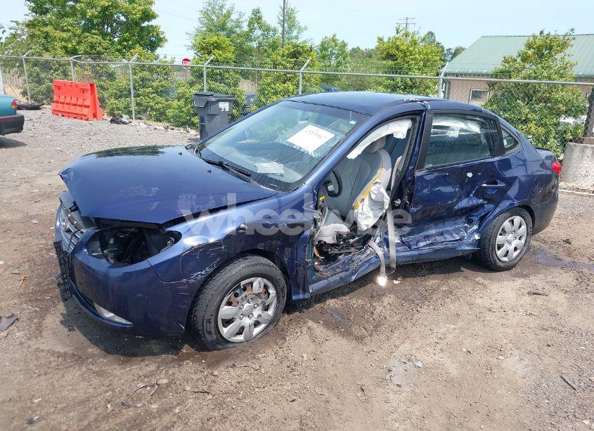 Photo 2 of 2009 Hyundai Elantra GLS (VIN KMHDU46D99U597299)