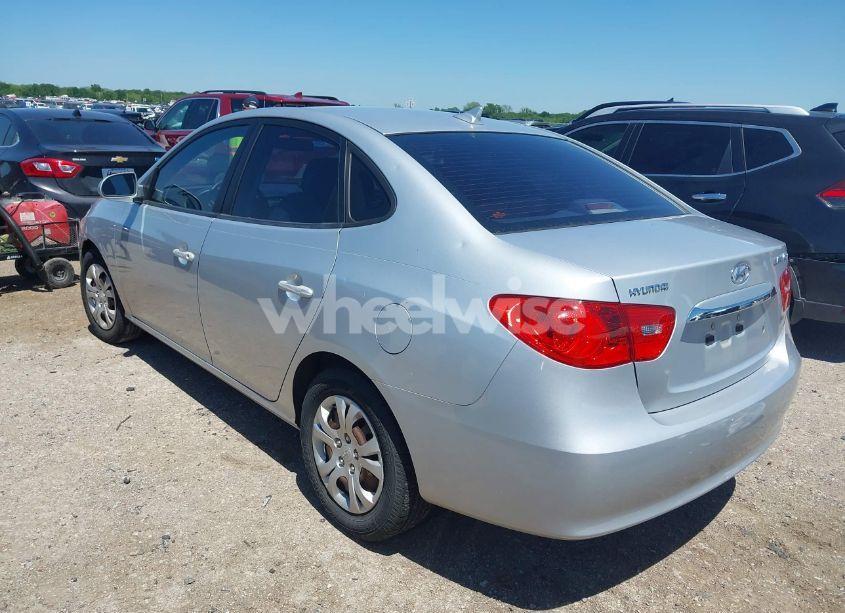 Photo 3 of 2010 Hyundai Elantra BLUE (VIN KMHDU4AD5AU103208)