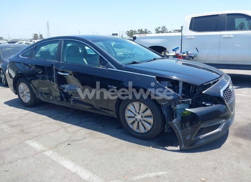 2017 Hyundai Sonata HYBRID SE (VIN KMHE24L10HA051494) main photo