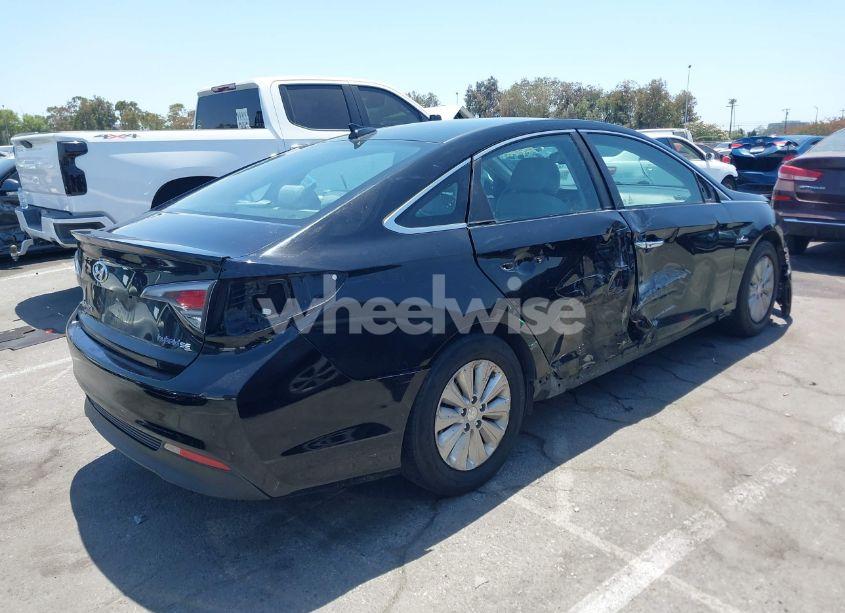 Photo 4 of 2017 Hyundai Sonata HYBRID SE (VIN KMHE24L10HA051494)