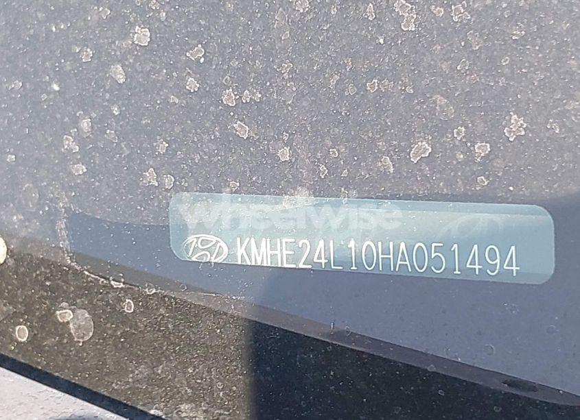 Photo 9 of 2017 Hyundai Sonata HYBRID SE (VIN KMHE24L10HA051494)