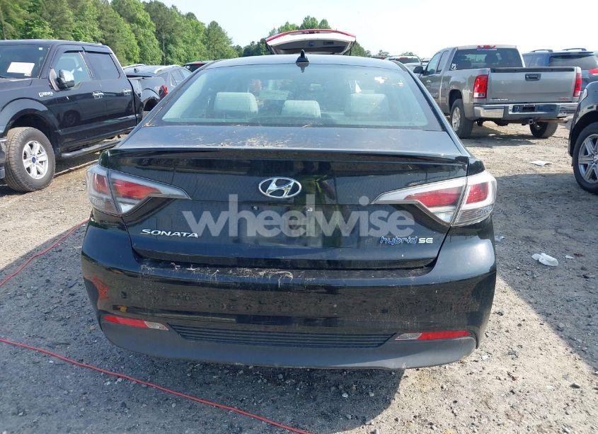 Photo 16 of 2016 Hyundai Sonata HYBRID/SE (VIN KMHE24L11GA018549)