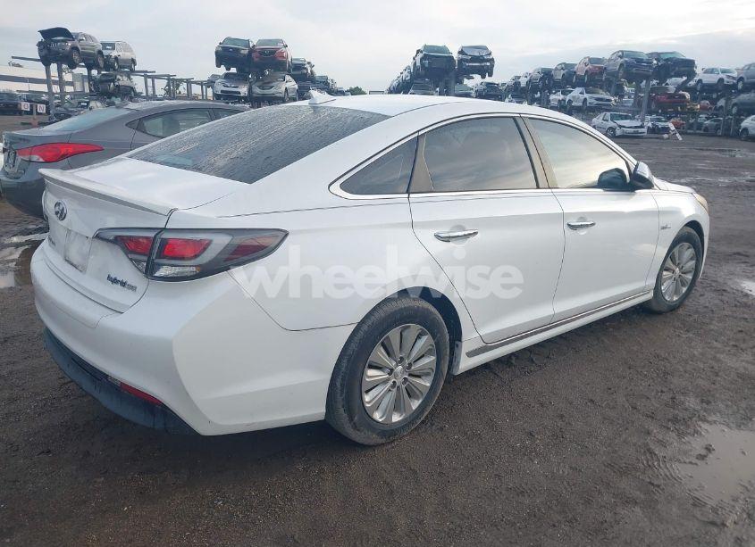 Photo 4 of 2016 Hyundai Sonata HYBRID SE (VIN KMHE24L13GA041511)