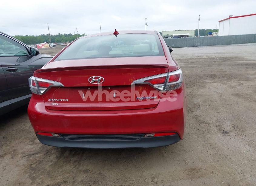 Photo 16 of 2016 Hyundai Sonata HYBRID SE (VIN KMHE24L16GA015369)