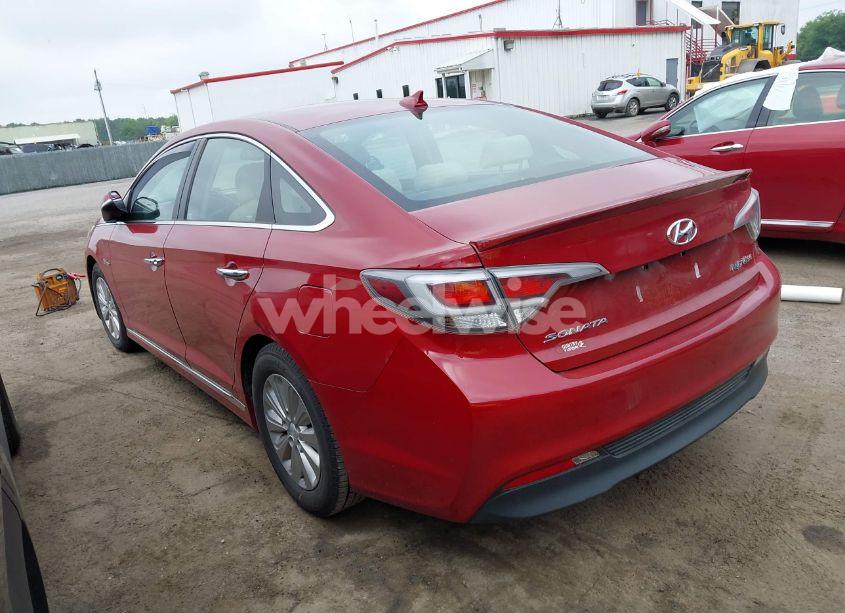 Photo 3 of 2016 Hyundai Sonata HYBRID SE (VIN KMHE24L16GA015369)