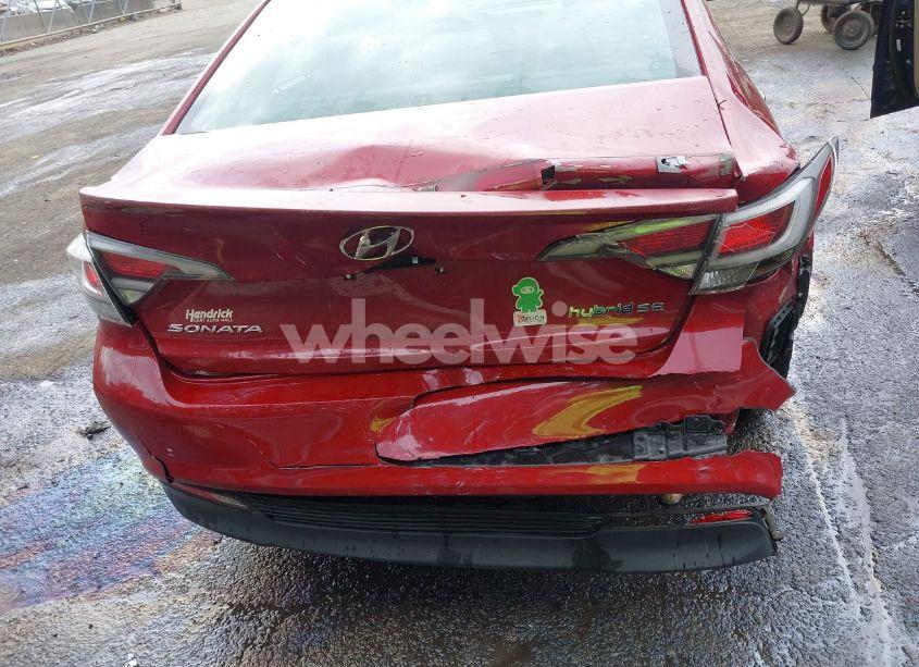 Photo 17 of 2016 Hyundai Sonata HYBRID SE (VIN KMHE24L18GA010660)