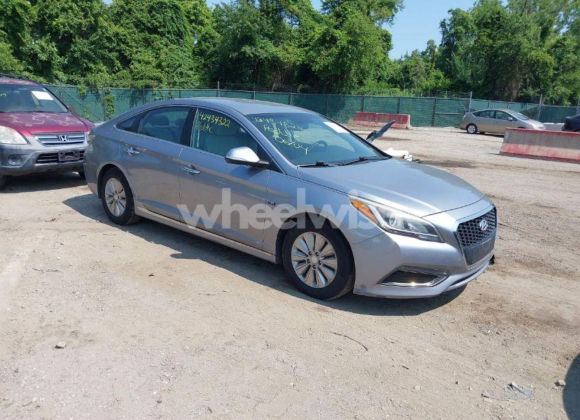 2017 Hyundai Sonata HYBRID SE (VIN KMHE24L19HA043524) main photo