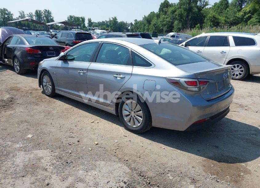Photo 3 of 2017 Hyundai Sonata HYBRID SE (VIN KMHE24L19HA043524)