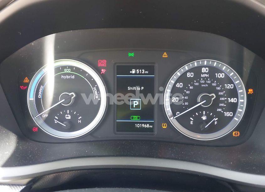 Photo 7 of 2019 Hyundai Sonata HYBRID SE (VIN KMHE24L30KA090921)