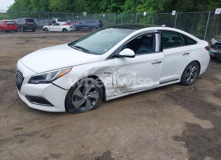 Photo 2 of 2017 Hyundai Sonata HYBRID LIMITED (VIN KMHE34L36HA072512)