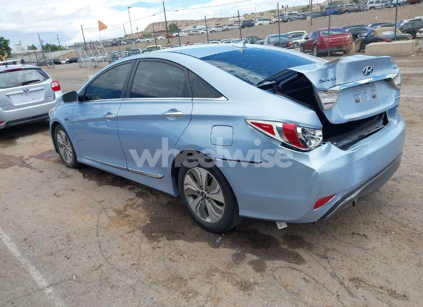 Photo 3 of 2013 Hyundai Sonata HYBRID LIMITED (VIN KMHEC4A40DA102108)