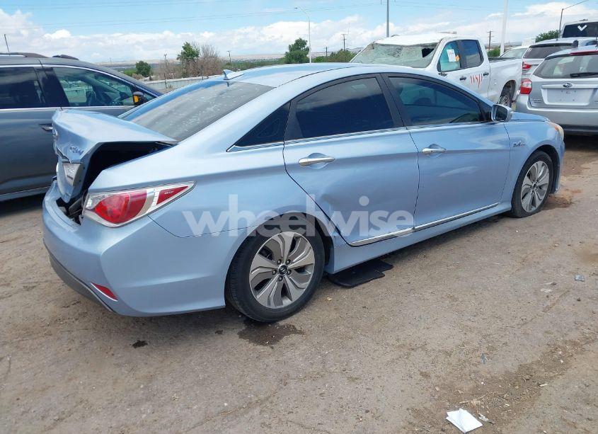 Photo 4 of 2013 Hyundai Sonata HYBRID LIMITED (VIN KMHEC4A40DA102108)