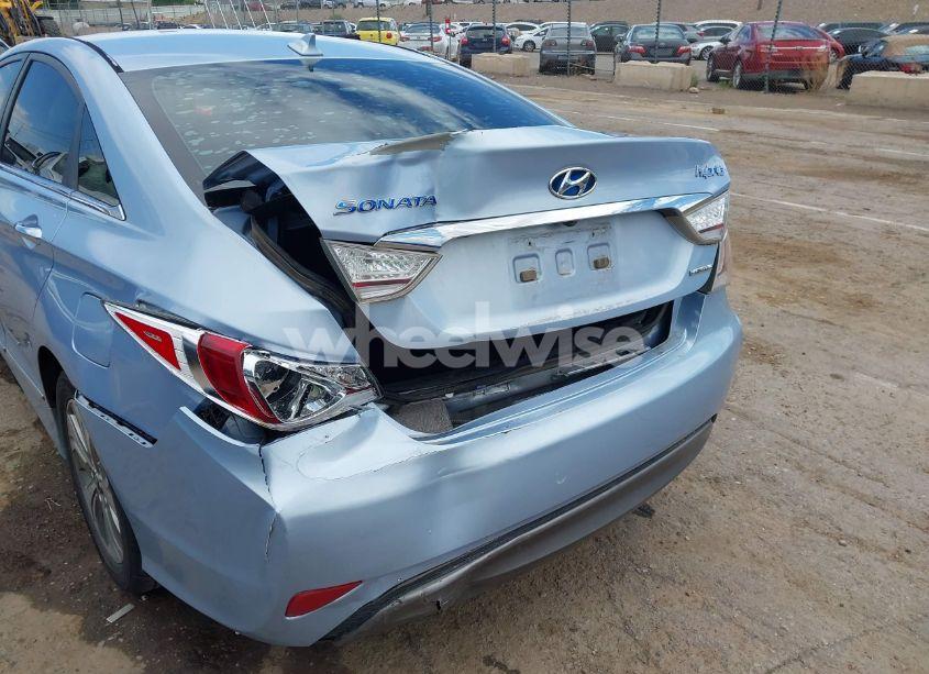Photo 6 of 2013 Hyundai Sonata HYBRID LIMITED (VIN KMHEC4A40DA102108)