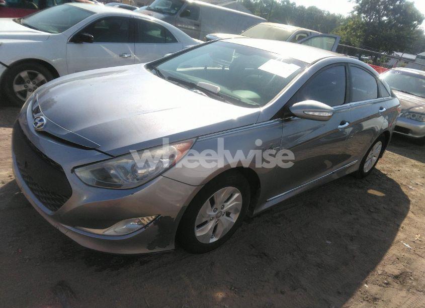 Photo 2 of 2015 Hyundai Sonata HYBRID (VIN KMHEC4A41FA137646)