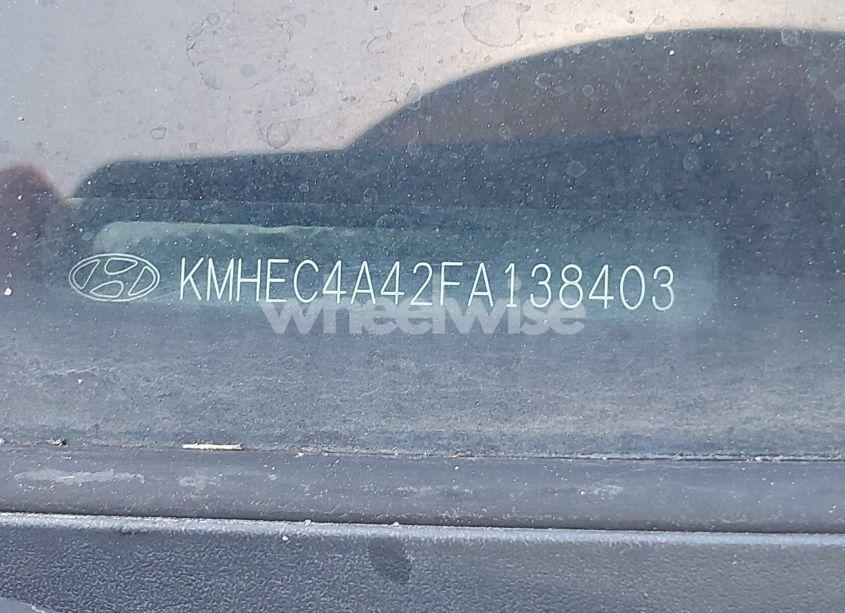 Photo 9 of 2015 Hyundai Sonata HYBRID (VIN KMHEC4A42FA138403)