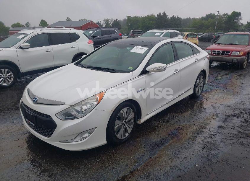 Photo 2 of 2013 Hyundai Sonata HYBRID LIMITED (VIN KMHEC4A43DA068844)