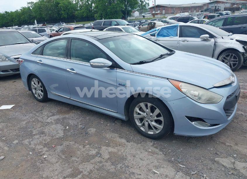2013 Hyundai Sonata HYBRID LIMITED (VIN KMHEC4A43DA076815) main photo