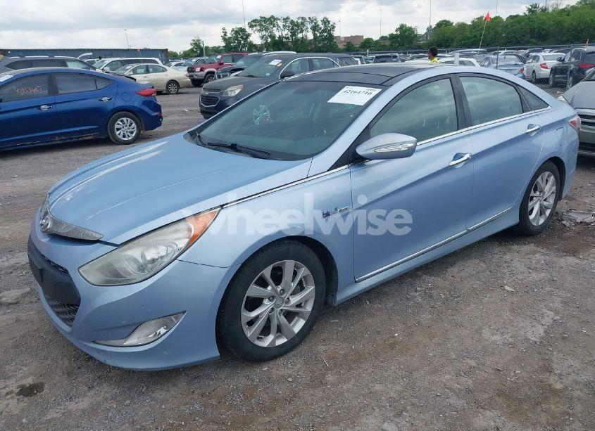 Photo 2 of 2013 Hyundai Sonata HYBRID LIMITED (VIN KMHEC4A43DA076815)