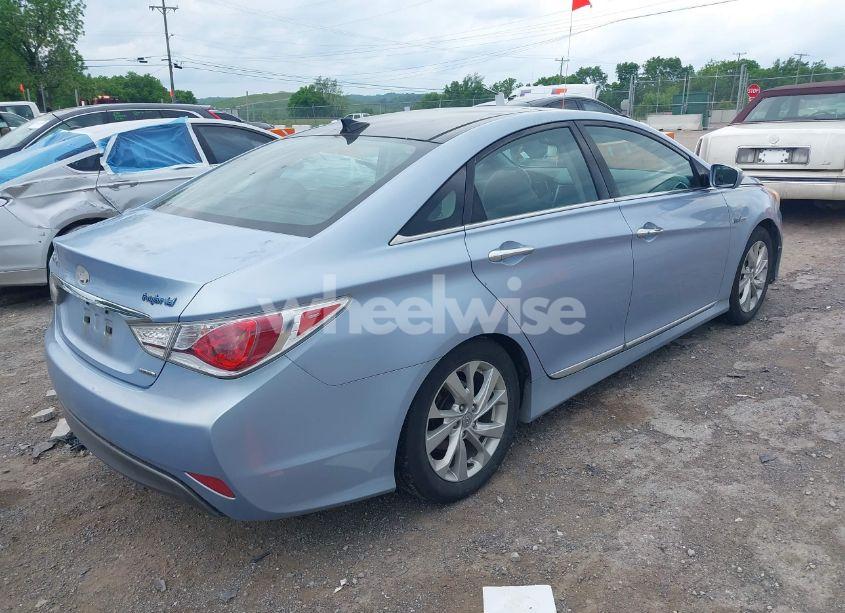 Photo 4 of 2013 Hyundai Sonata HYBRID LIMITED (VIN KMHEC4A43DA076815)