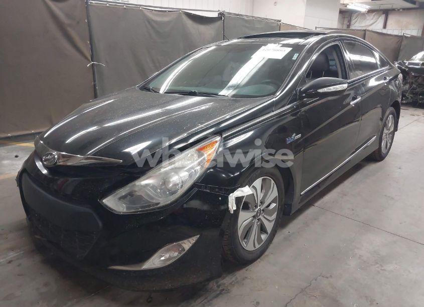 Photo 2 of 2014 Hyundai Sonata HYBRID LIMITED (VIN KMHEC4A43EA116134)